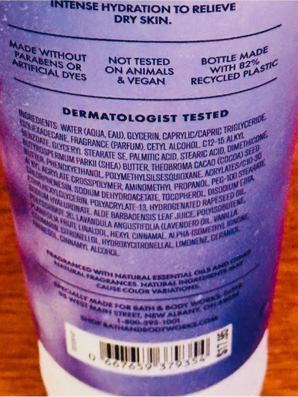 Bath & Body Works aromatherapy body
